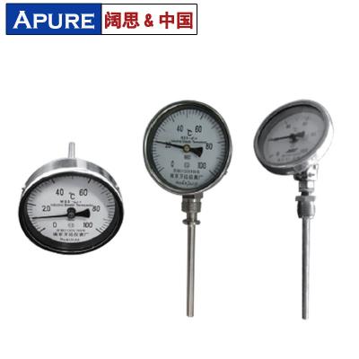 [APURE]WSS系列雙金屬溫度計(jì) 檢測氣體液體溫度儀表