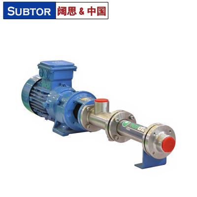 [螺桿加藥計(jì)量泵]薩伯特單螺桿泵subtor