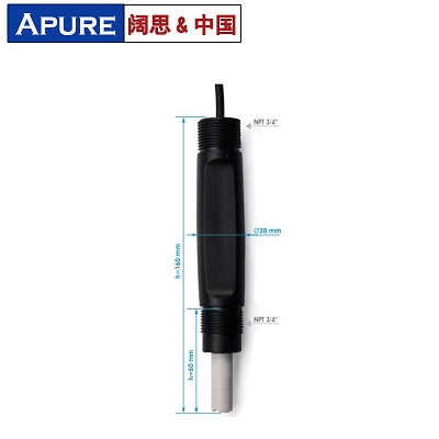 愛普爾KSDO-300DS工業在線溶解氧傳感器 水質監測酸度計電極/探頭