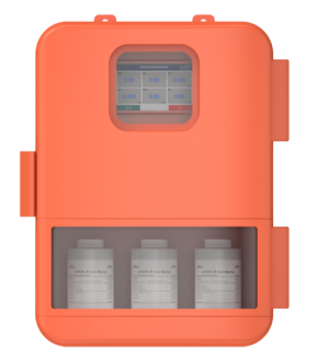 該設備是一款利用比色實驗方法來自動確定水質硬度的在線分析儀。通過蠕動泵把試劑加入到水樣中，發 生顏色反應。儀器通過評估出顏色的強度或者確定出顏色在哪個值發生變化來計算出水質硬度的濃度。儀器的 測量范圍取決于試劑類型。